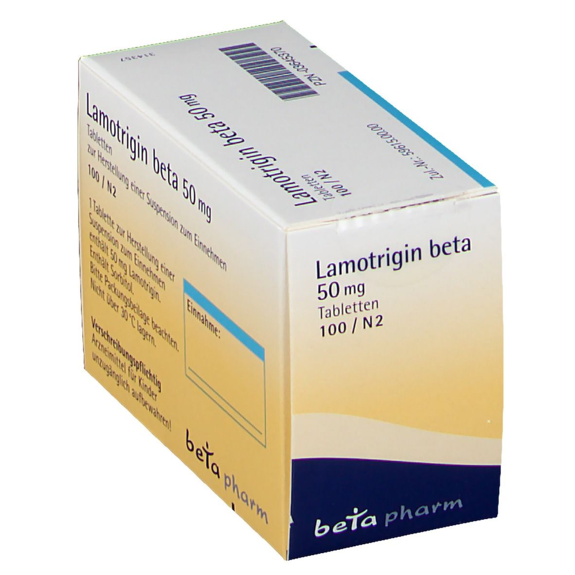 Lamotrigin beta 50 mg