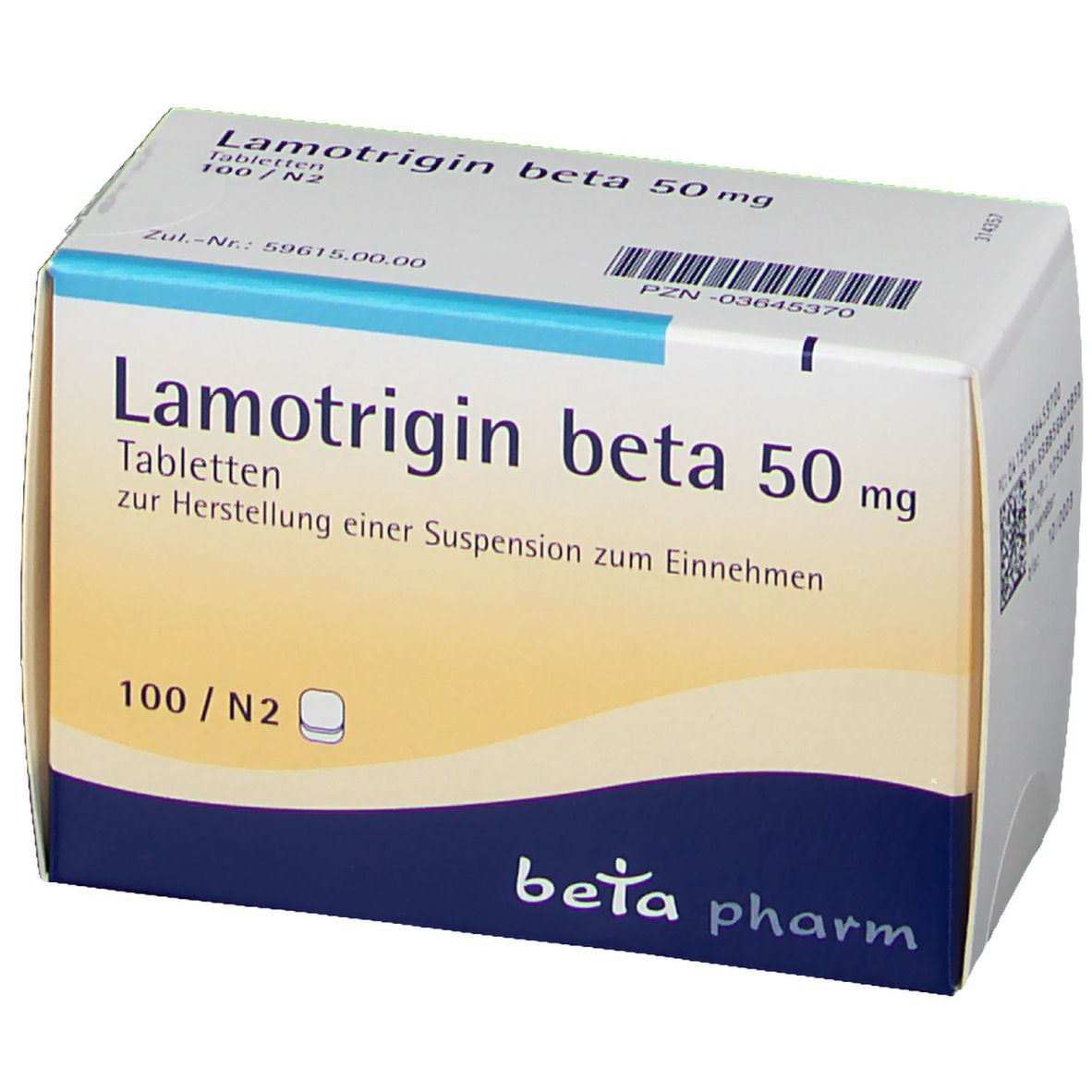 Lamotrigin beta 50 mg