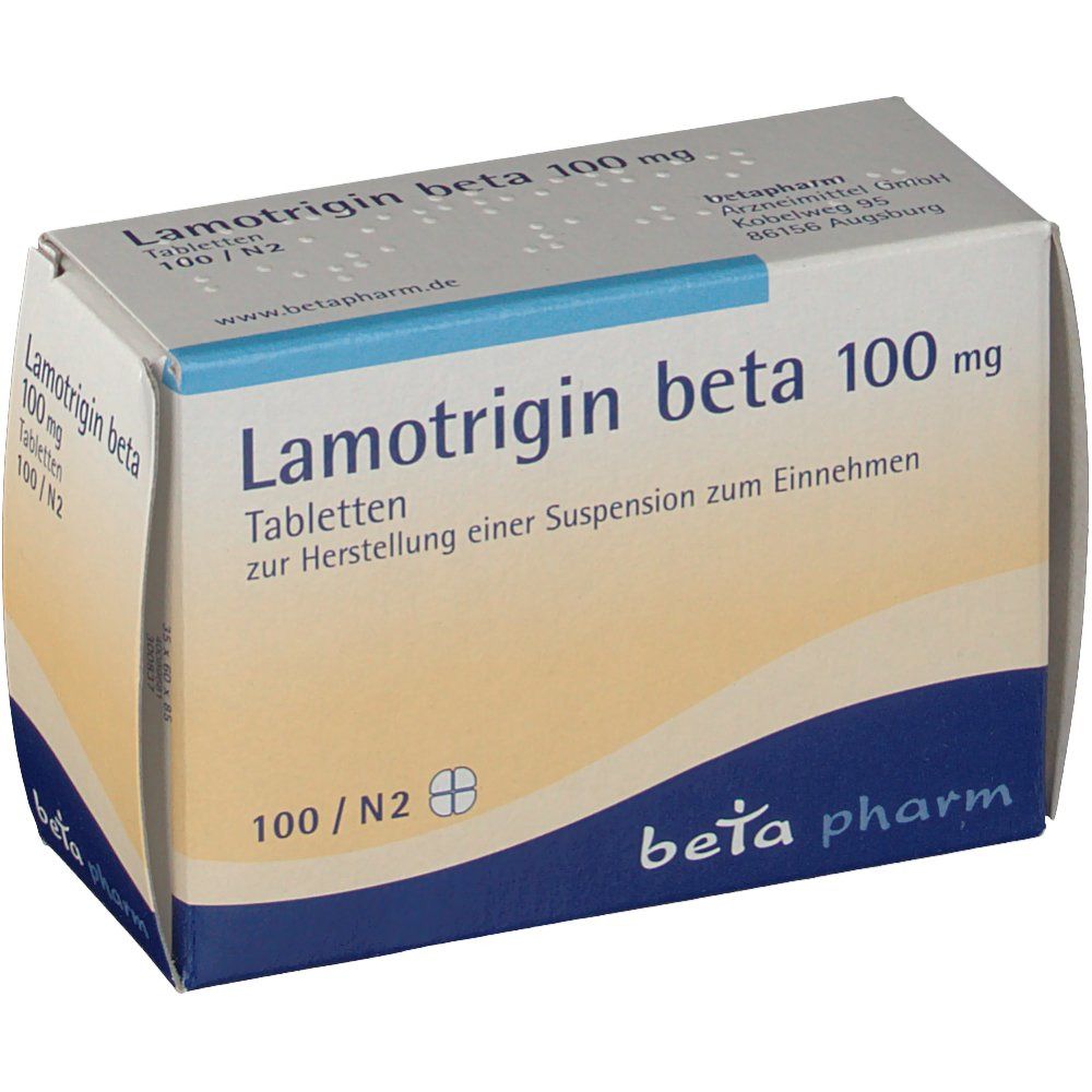 Lamotrigin beta 100 mg