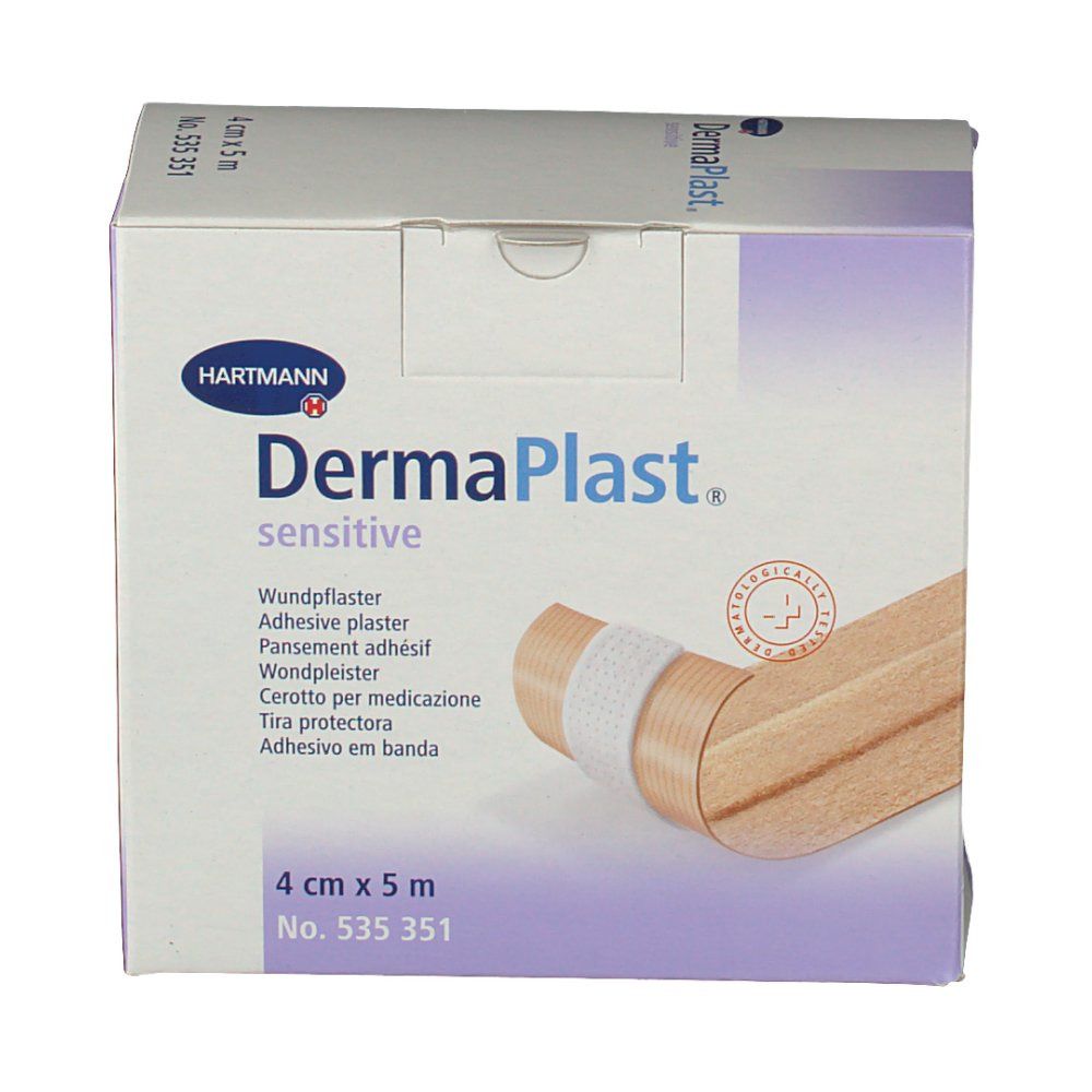 DermaPlast® sensitive Wundpflaster  4 cm x 5 m