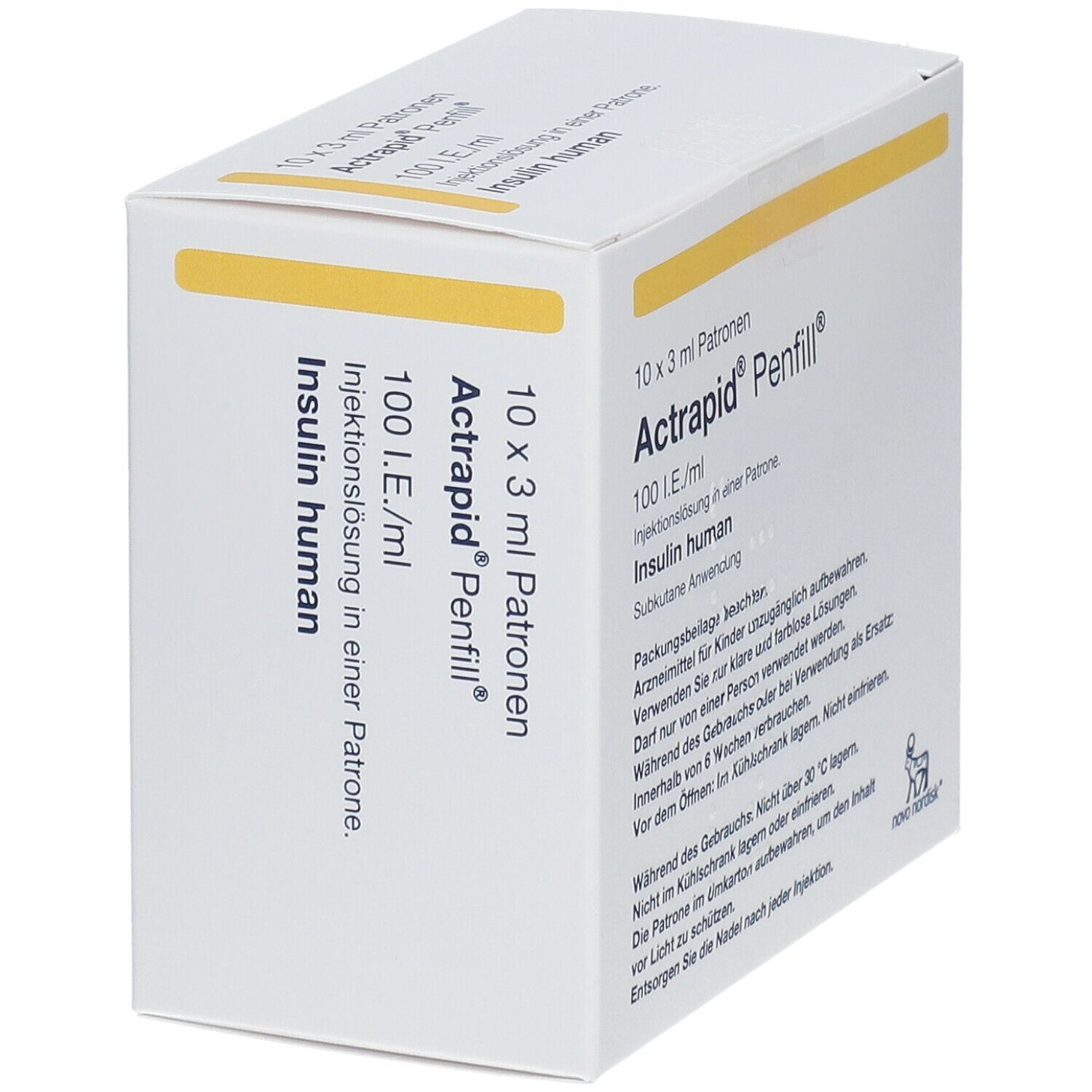 Actrapid fill 100 I.E./ml