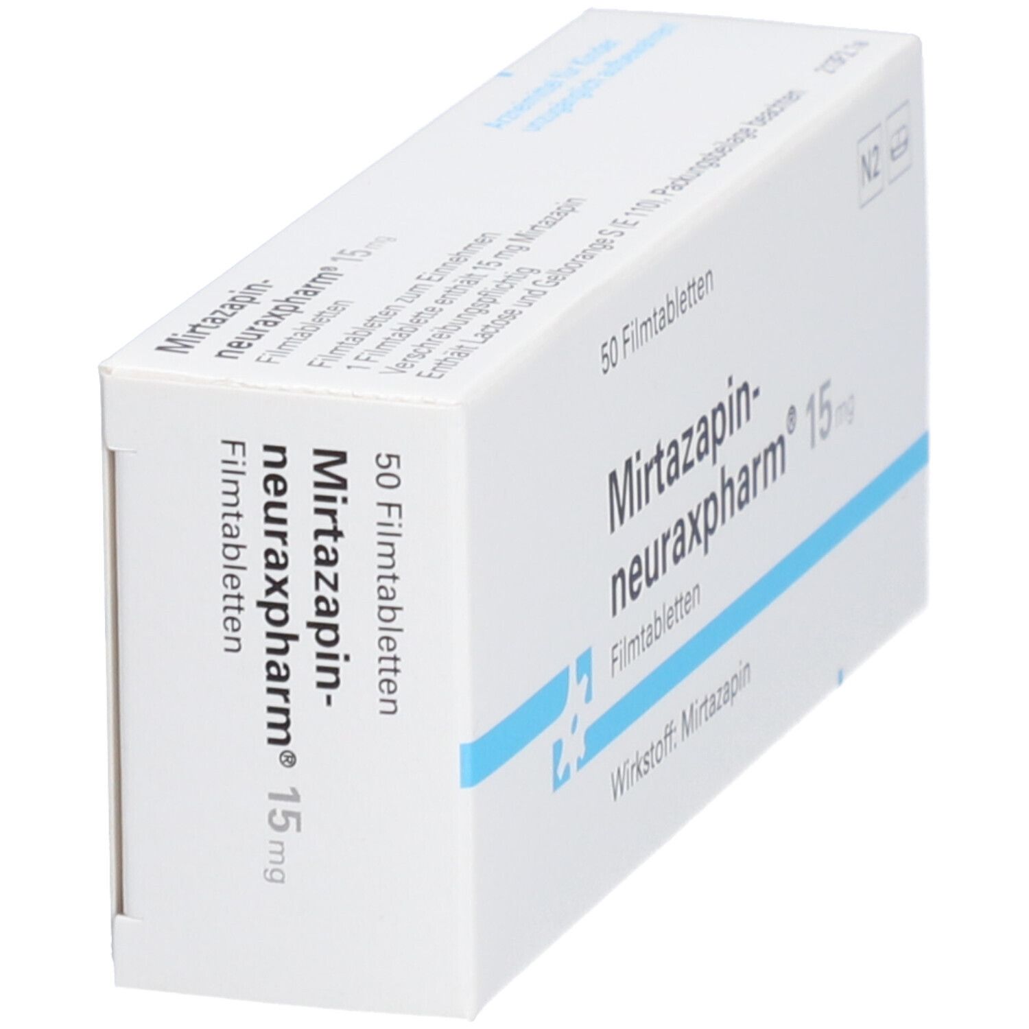 MIRTAZAPIN-neuraxpharm 15 mg Filmtabletten 50 St