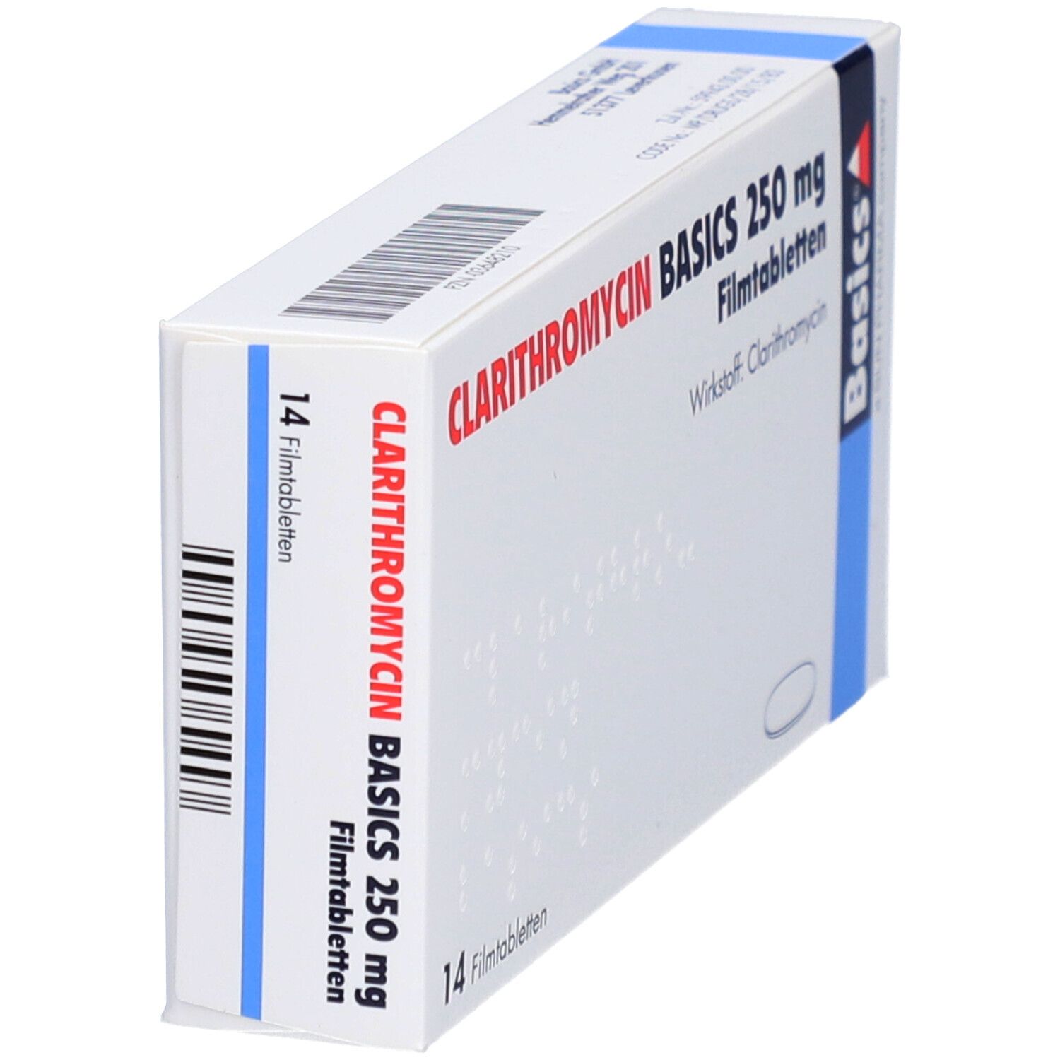 Clarithromycin Basics 250 mg Filmtabletten 14 St