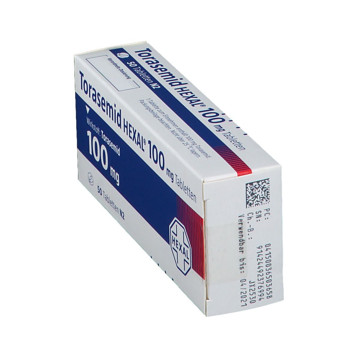 Torasemid Hexal 100 mg Tabletten 50 St