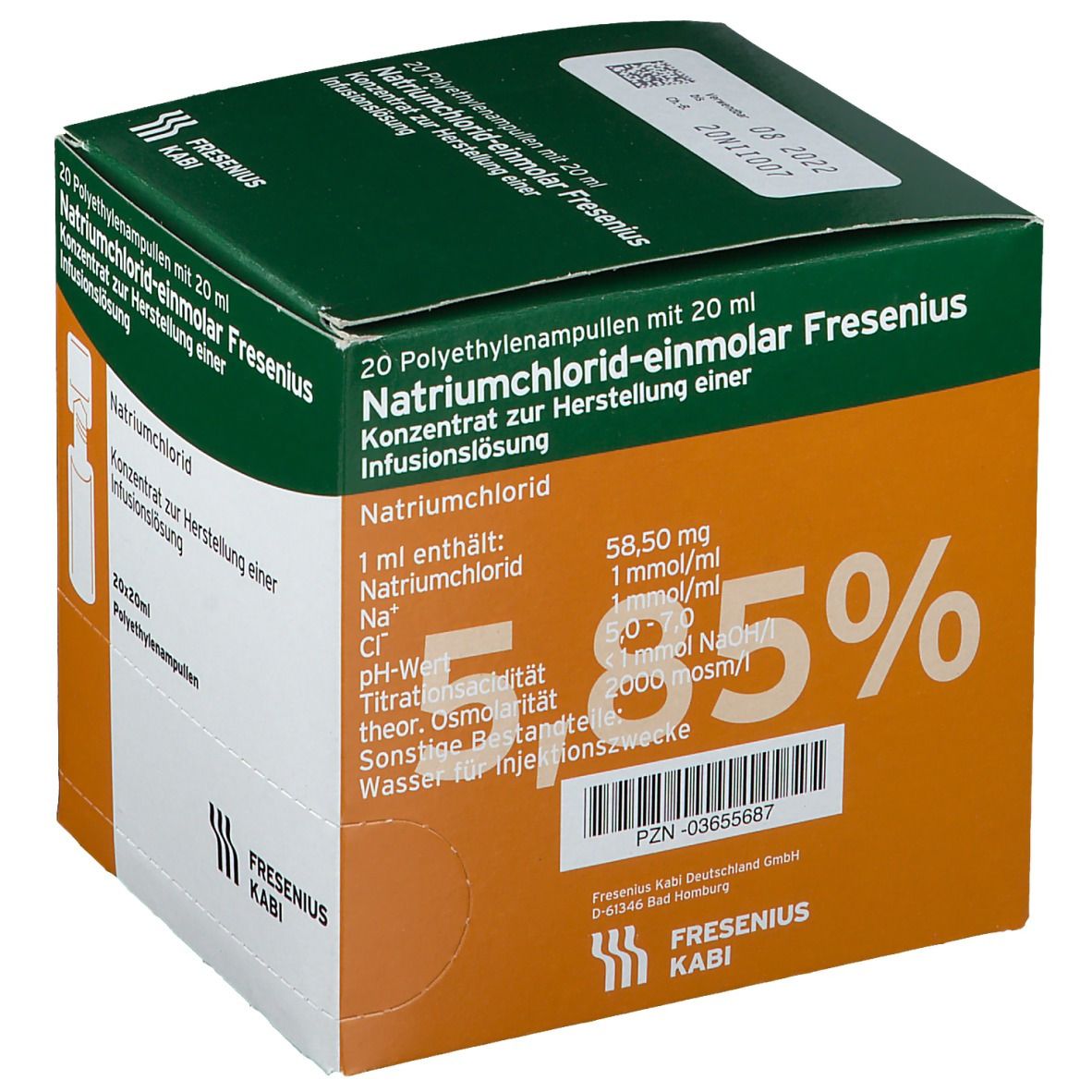 Natriumchlorid-einmolar Fresenius