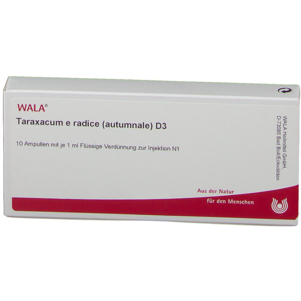 WALA® Taraxacum e radice autumnale D 3