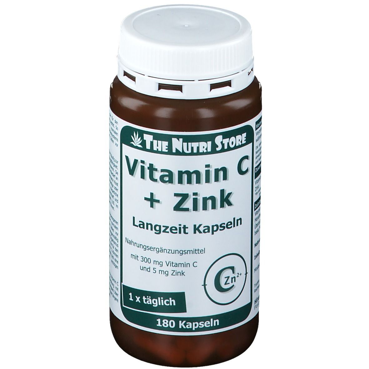 Vitamin C 300 + Zink 5 Langzeit Kapseln