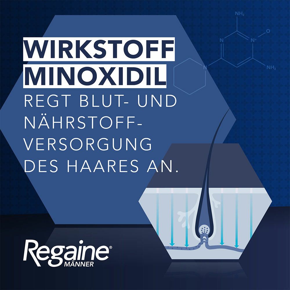 Regaine® Männer Lösung mit 5% Minoxidil 3 Monats-Vorrat