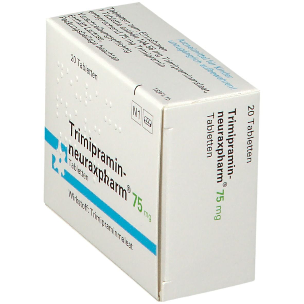 TRIMIPRAMIN-neuraxpharm 75 mg Tabletten 20 St