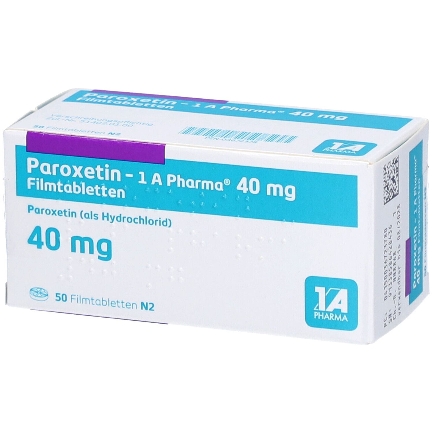 Paroxetin 1A Pharma® 40Mg