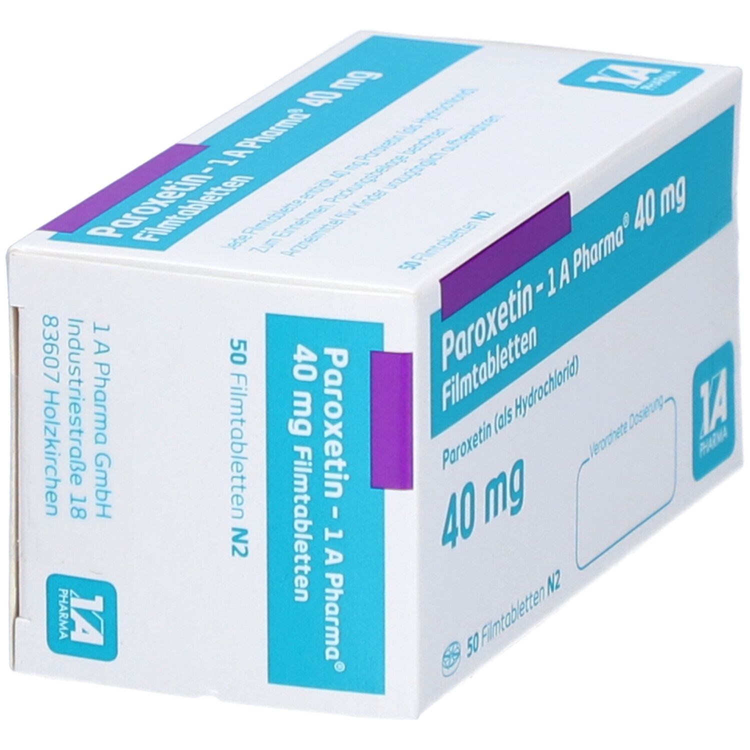 Paroxetin 1A Pharma® 40Mg
