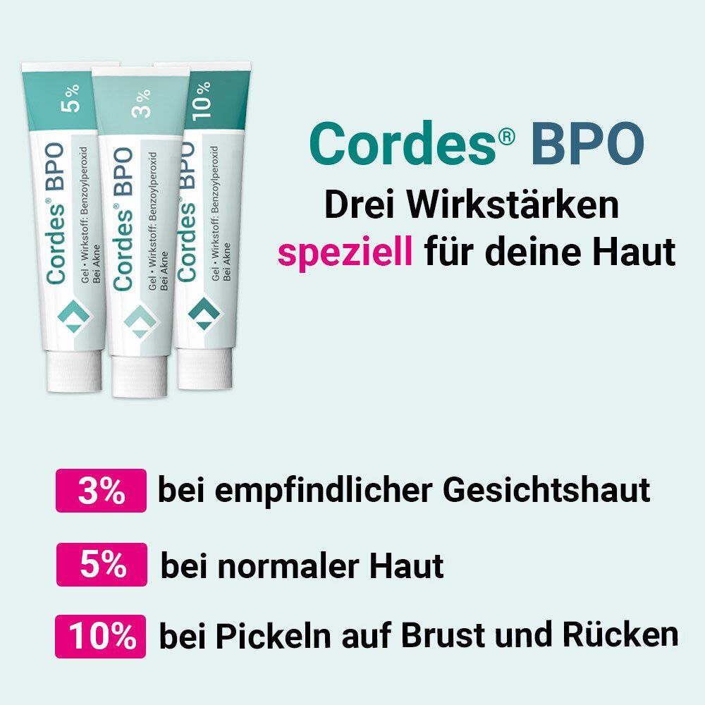 Cordes BPO 3% Gel 100 g