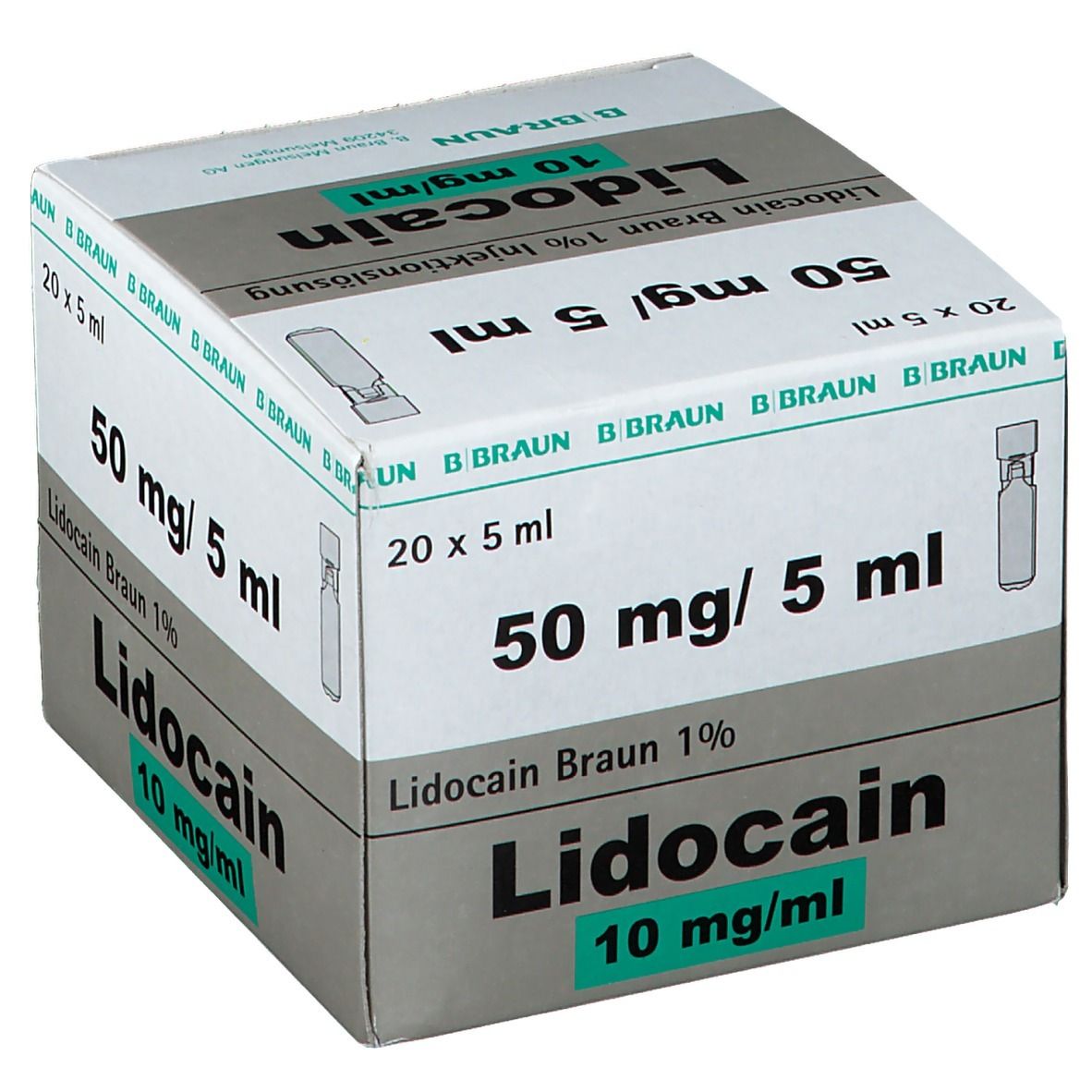 Lidocain 1 % Braun 20x5 Ml Mit Dem E-Rezept Kaufen - Shop Apotheke