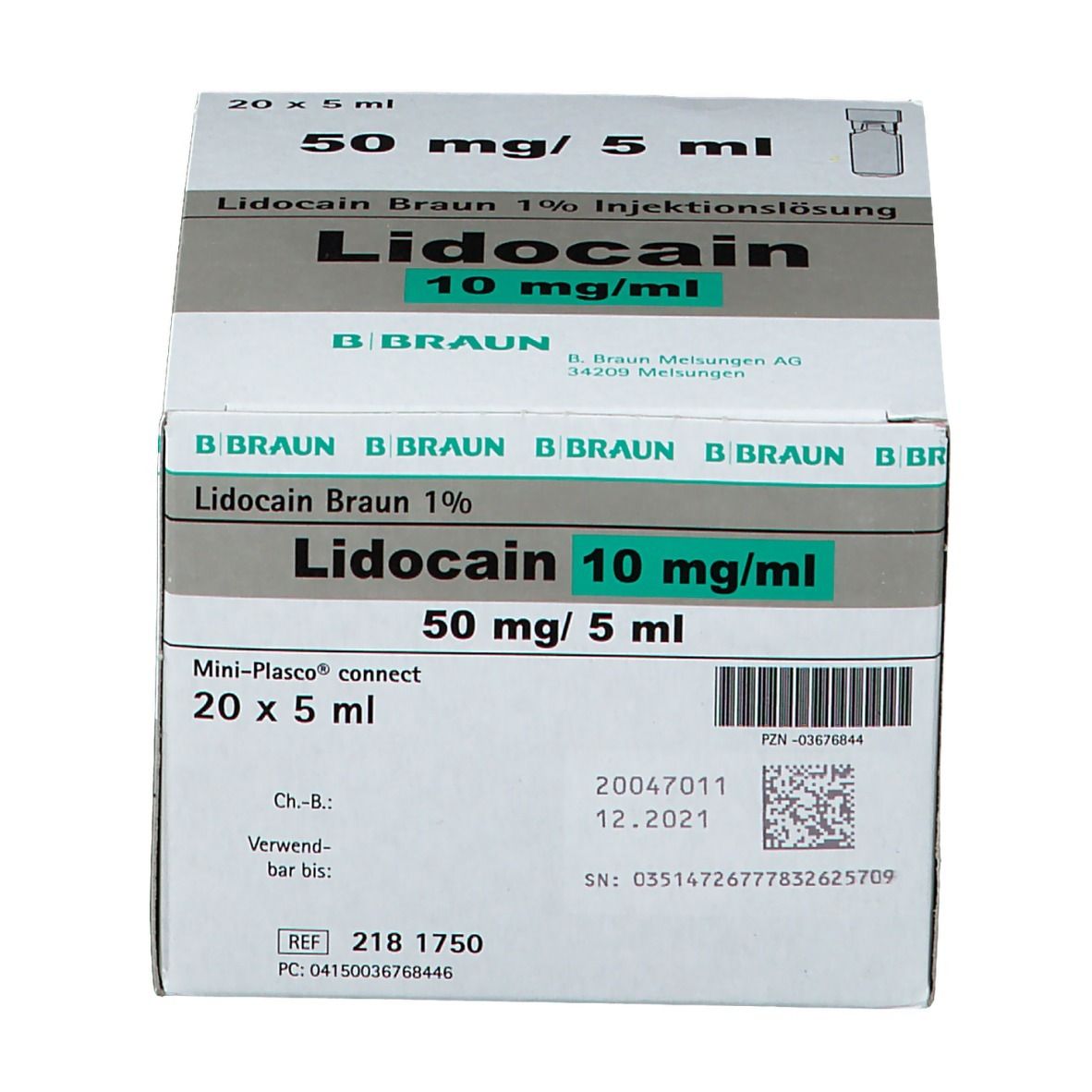 Lidocain 1 % Braun