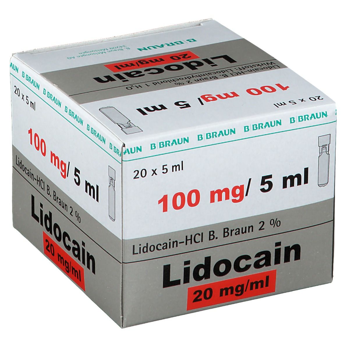 Lidocain-HCl B .Braun 2 %