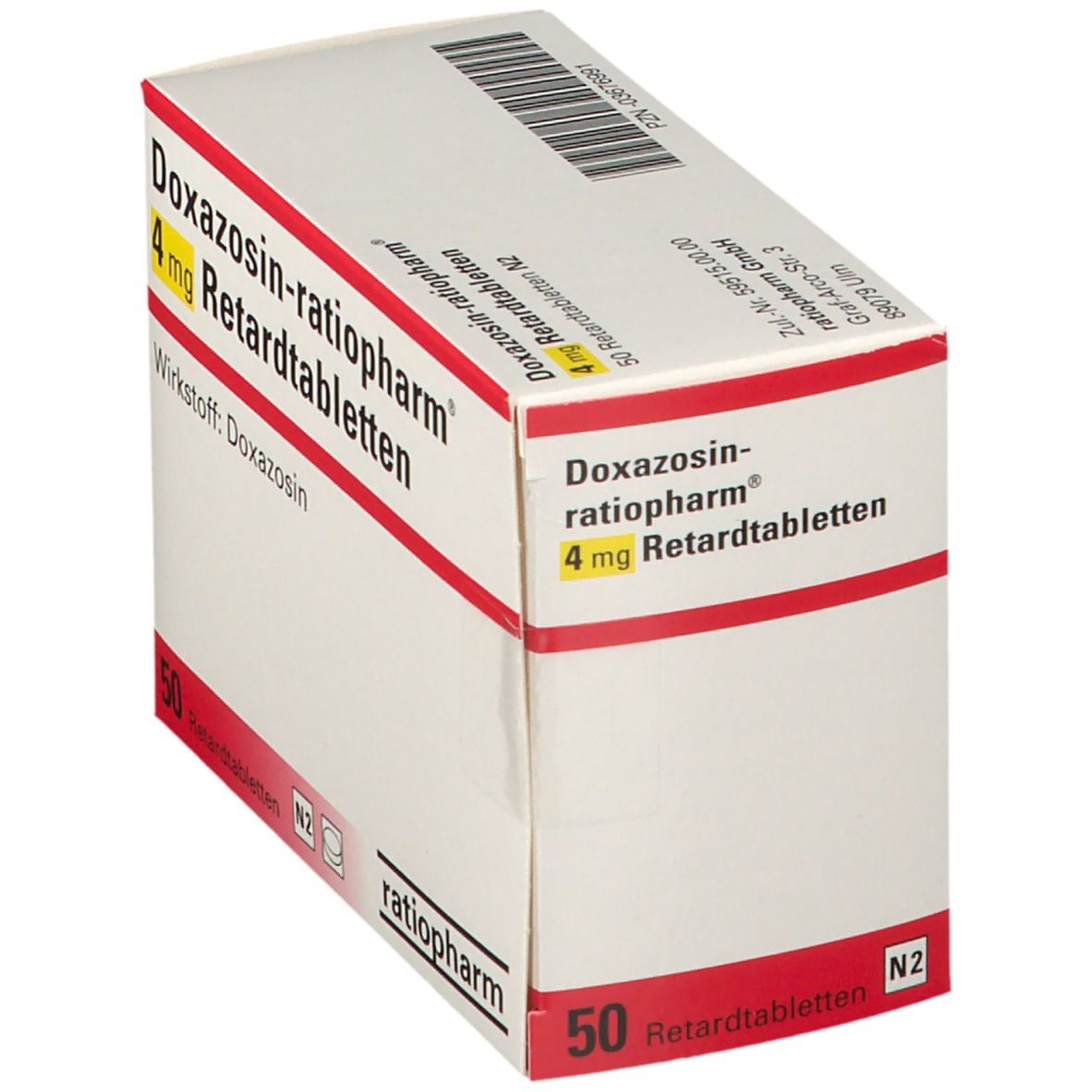 Doxazosin-ratiopharm® 4 mg