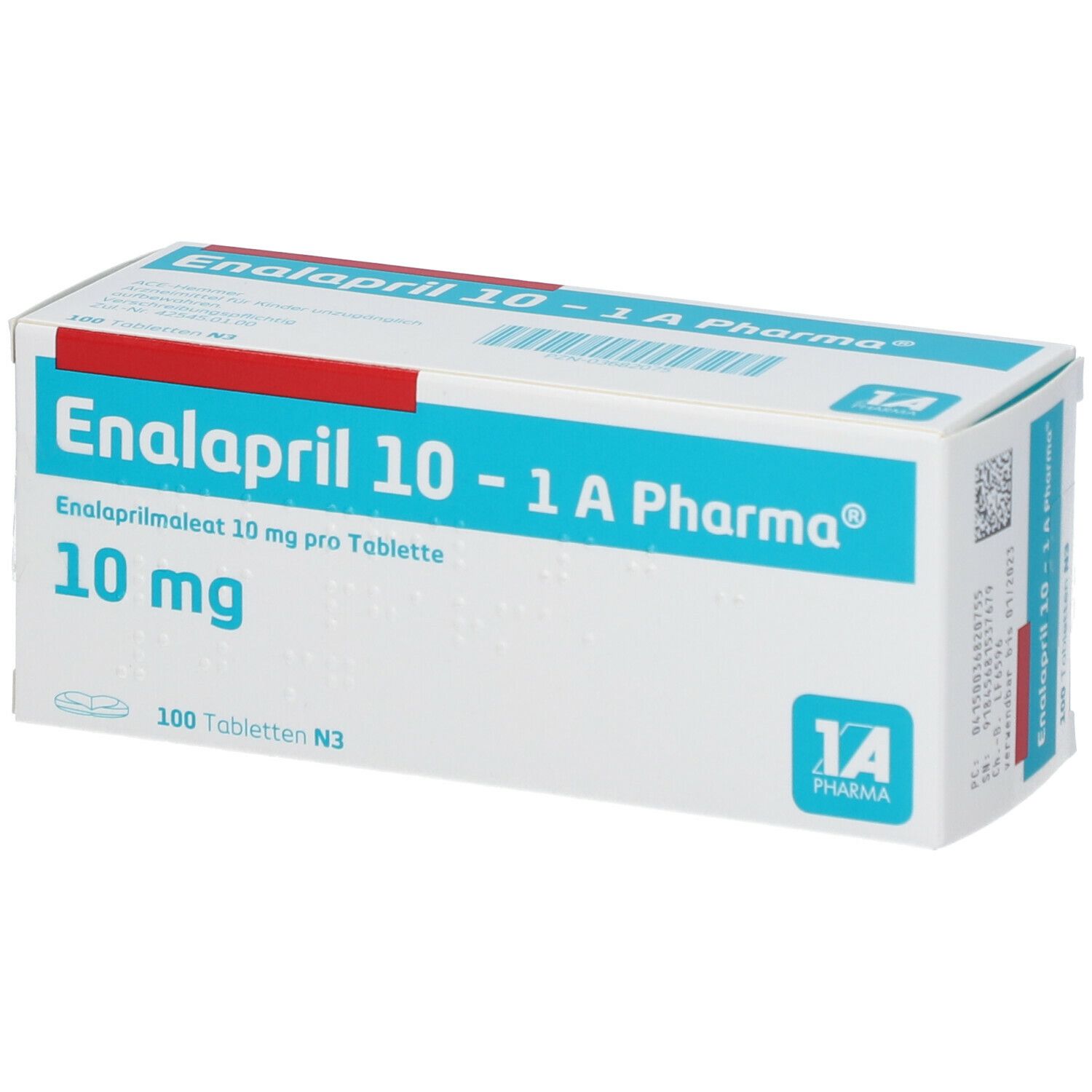 Enalapril 10-1A Pharma Tabletten 100 St