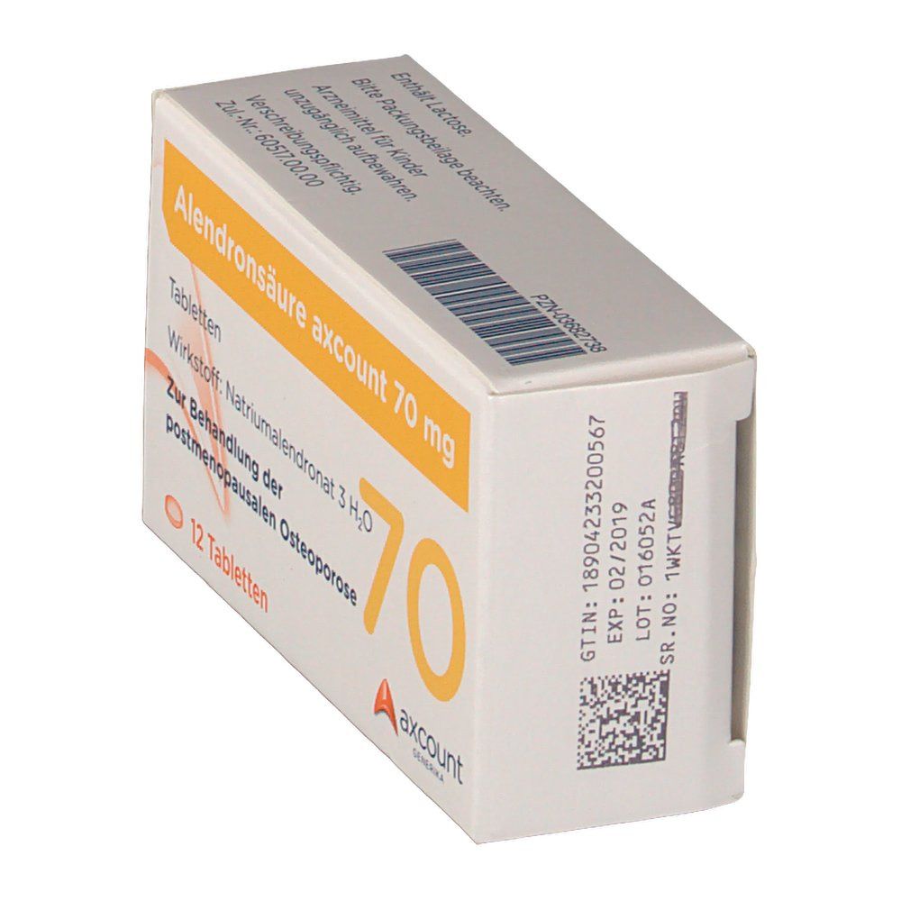 Alendronsäure axcount 70 mg