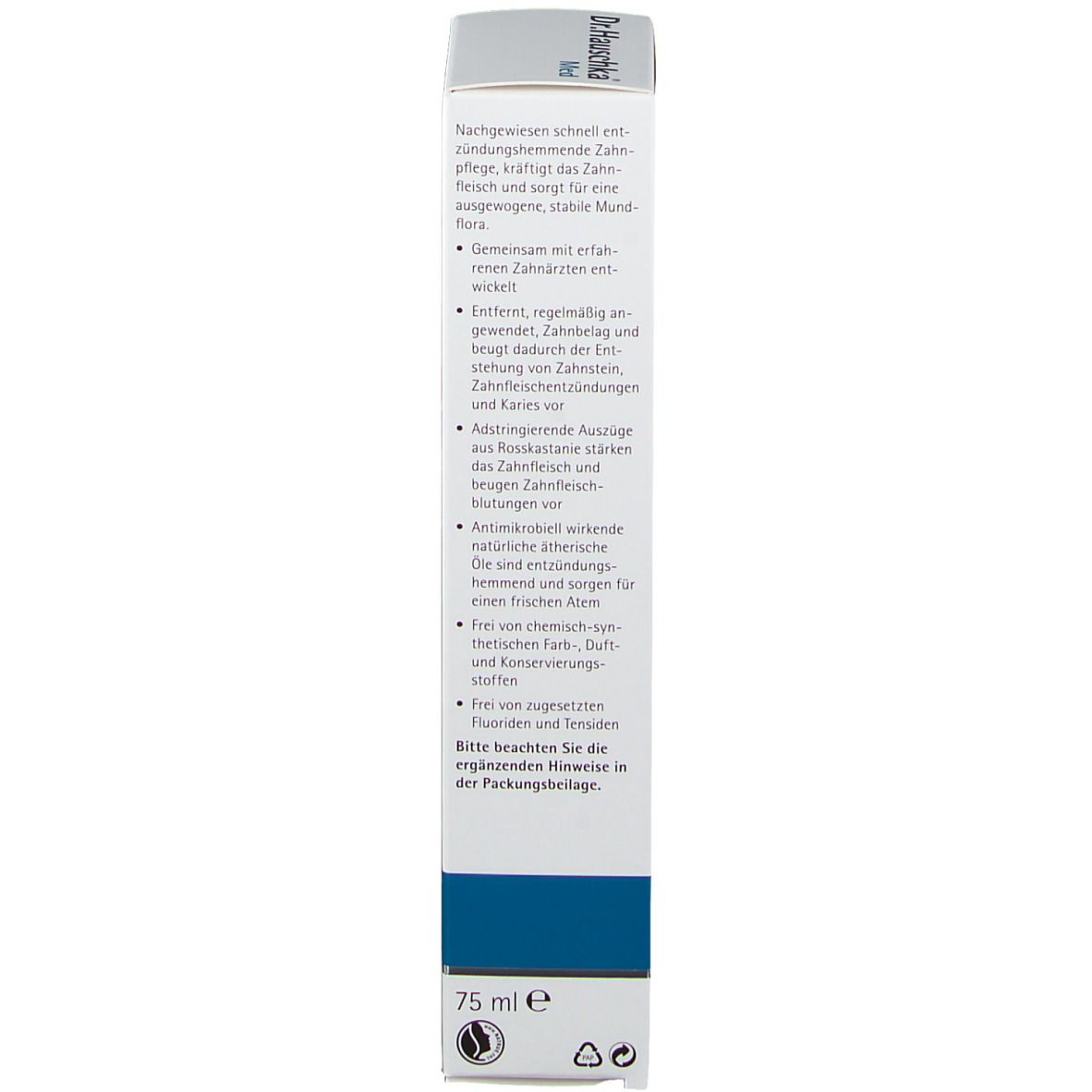 Dr. Hauschka Med Forte Zahncreme Minze
