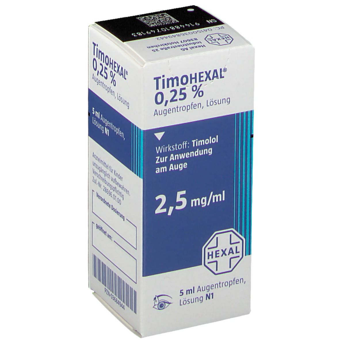 Timo HEXAL® 0,25 %