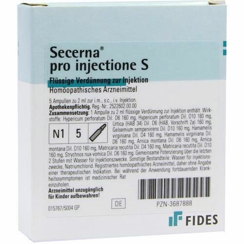 Secerna® pro injectione S Ampullen