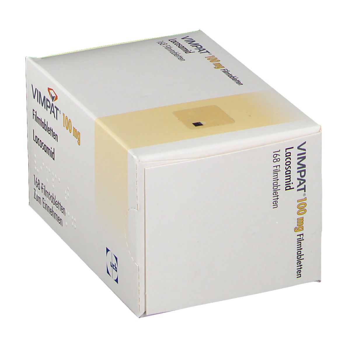 Vimpat 100 mg Filmtabletten 168 St