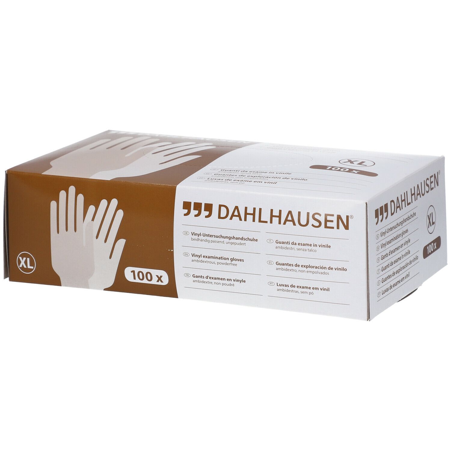 Dahlhausen® Vinyl-Untersuchungshandschuhe Gr. XL