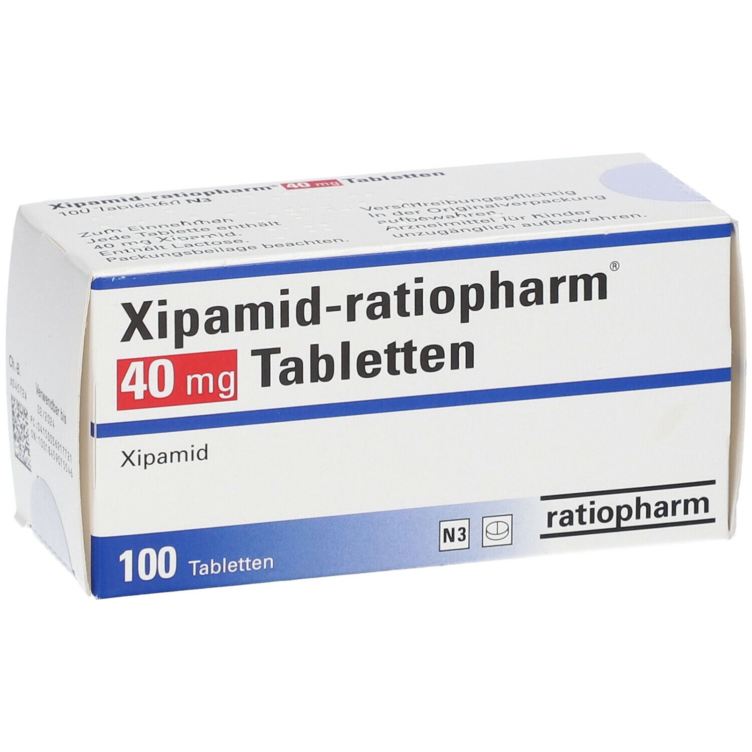 Xipamid-ratiopharm® 40 mg