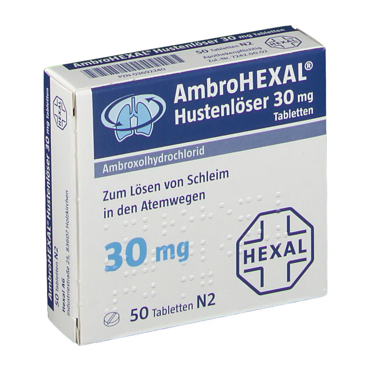 AmbroHEXAL® Hustenlöser 30 mg Tabletten