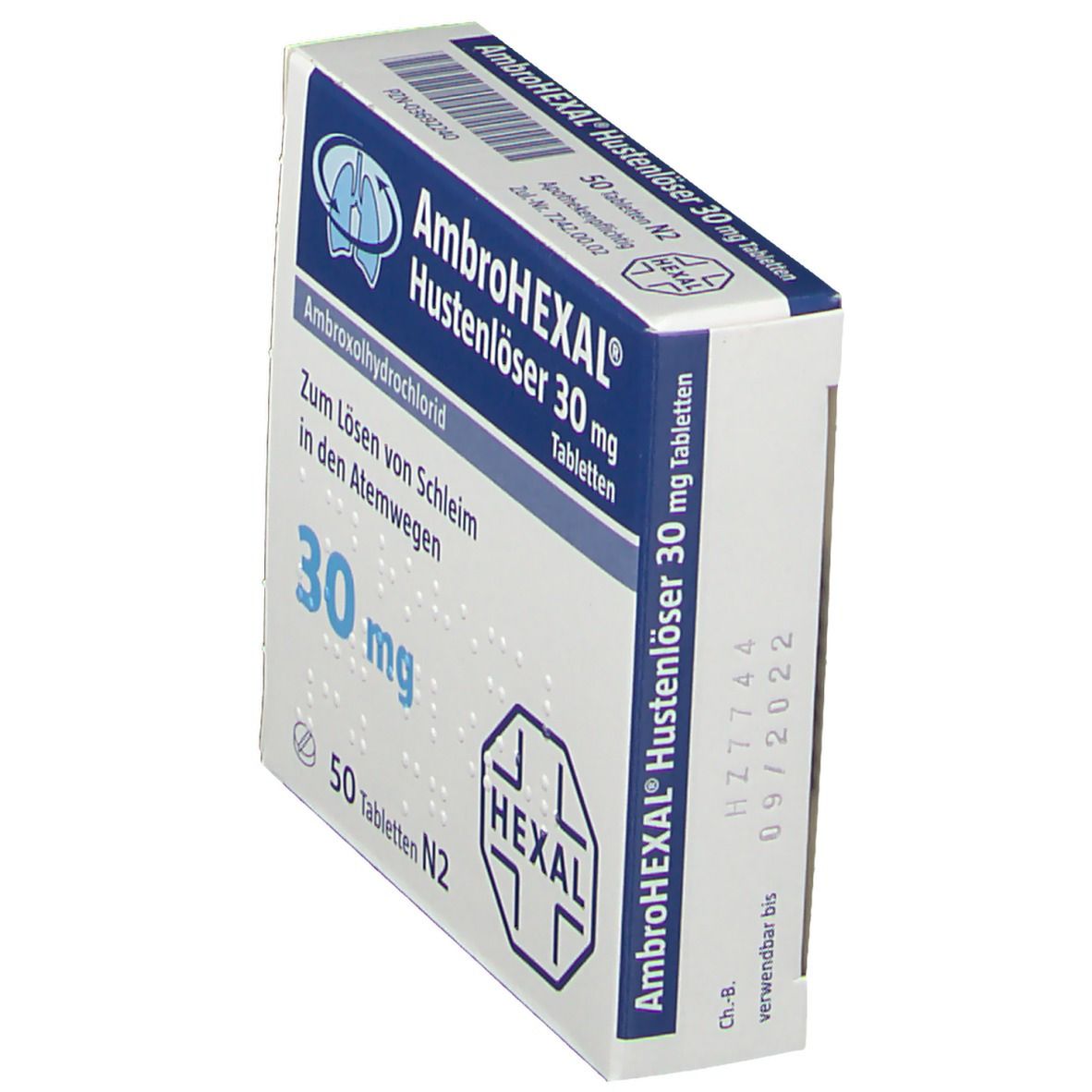 AmbroHEXAL® Hustenlöser 30 mg Tabletten