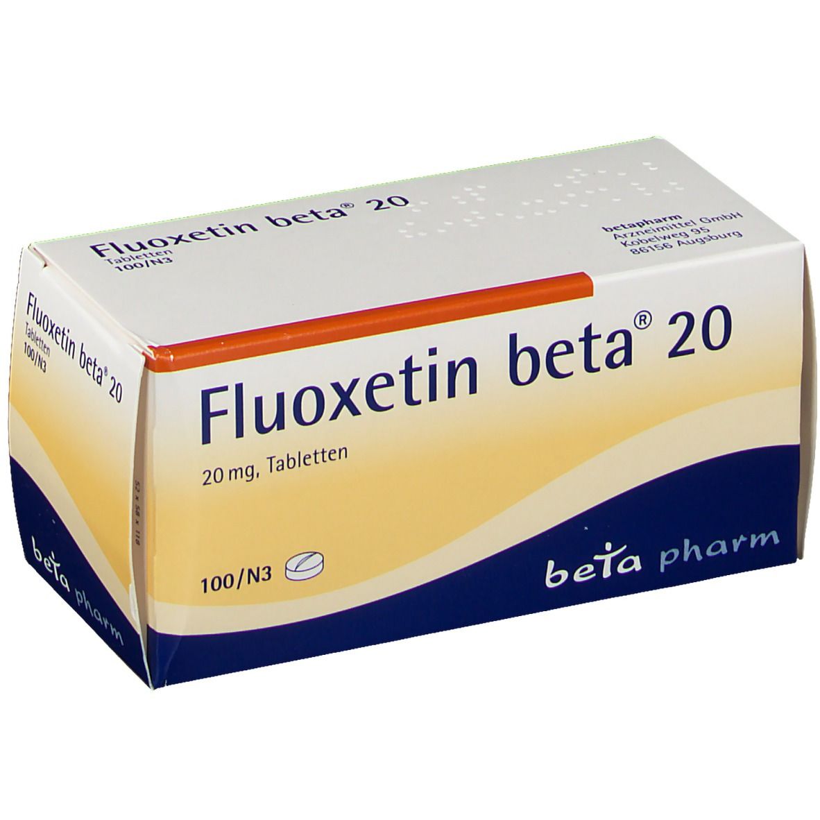 Fluoxetin beta® 20
