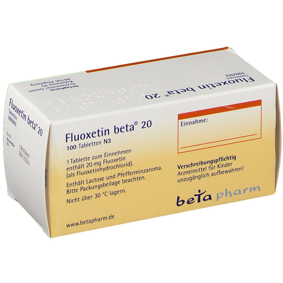 Fluoxetin beta® 20