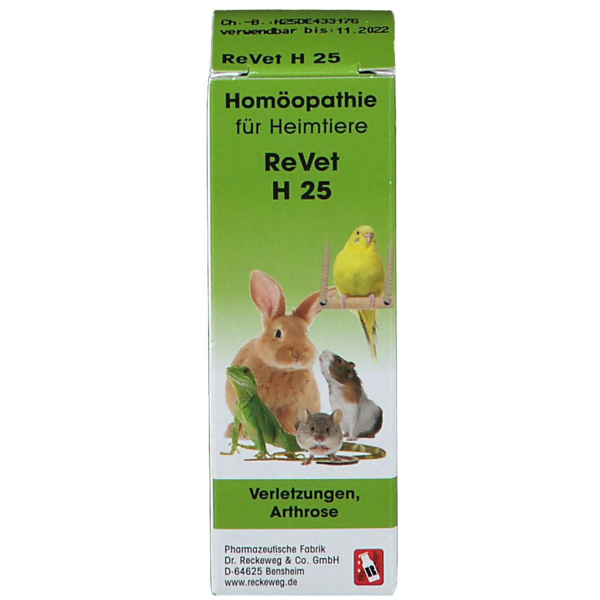 ReVet® H 25 Globuli für Heimtiere