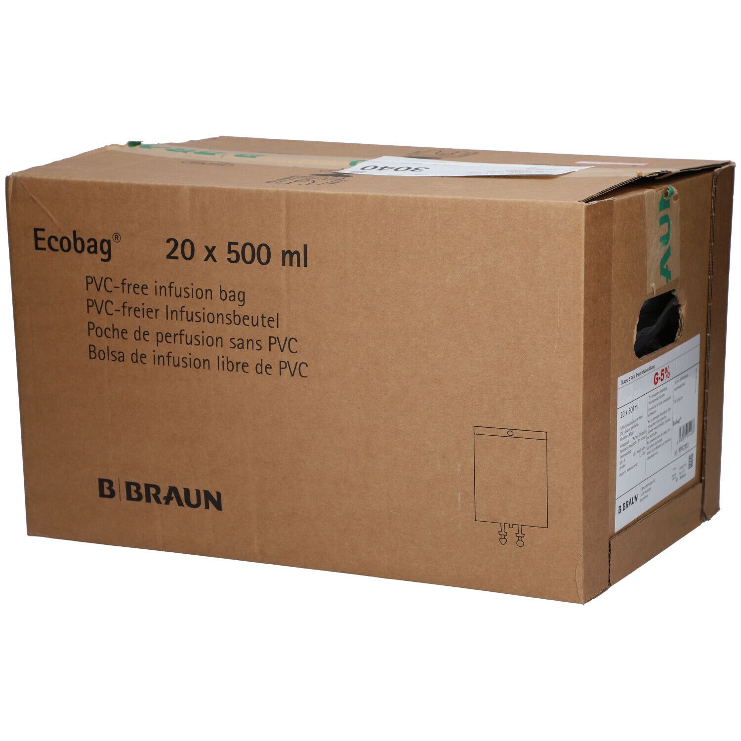 Glucose 5% B.Braun Ecobag