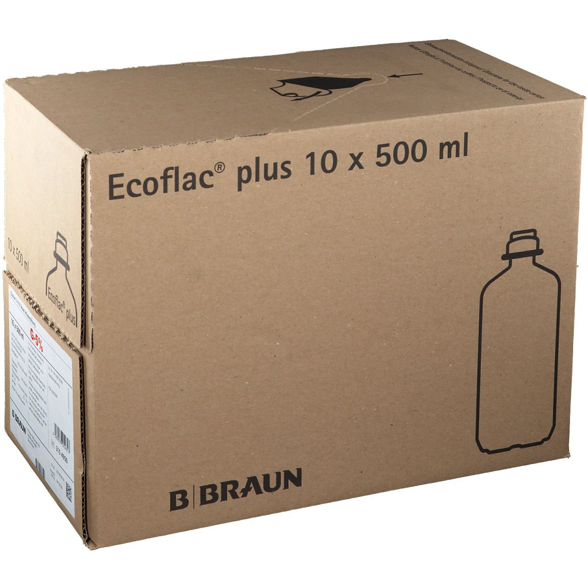 Glucose 5 % B. Braun Ecoflac® plus
