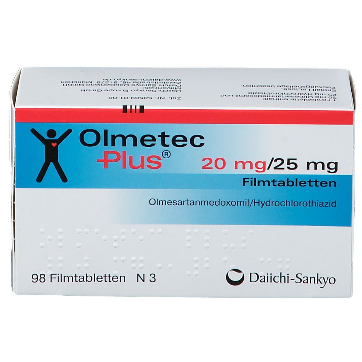 Olmetec Plus® 20 mg/25 mg