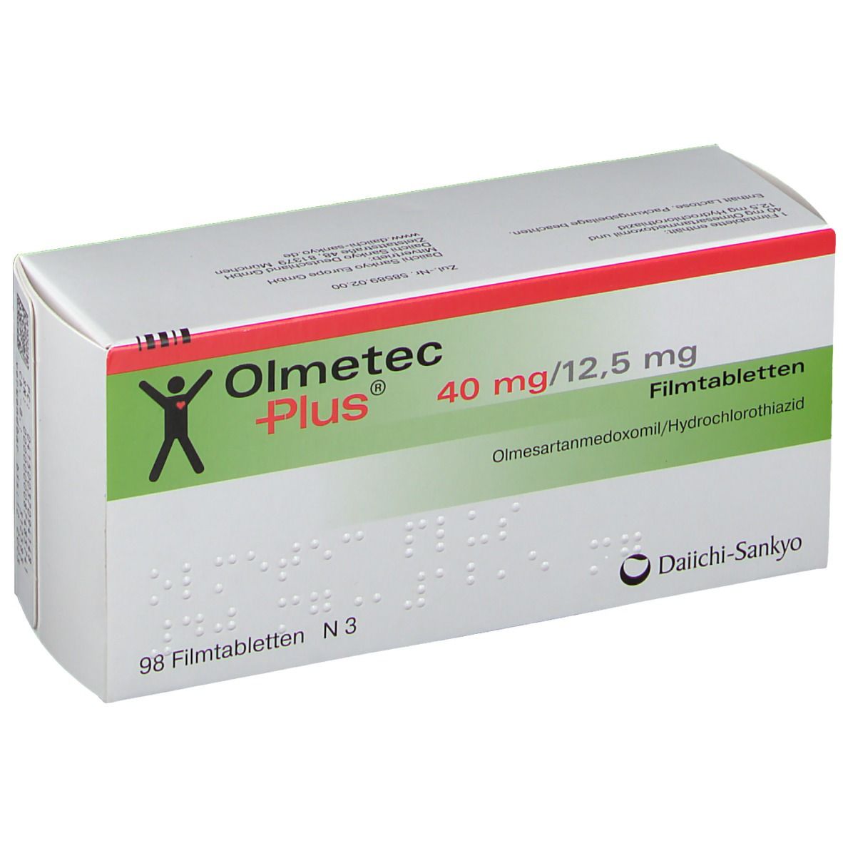 Olmetec Plus® 40 mg/12,5 mg