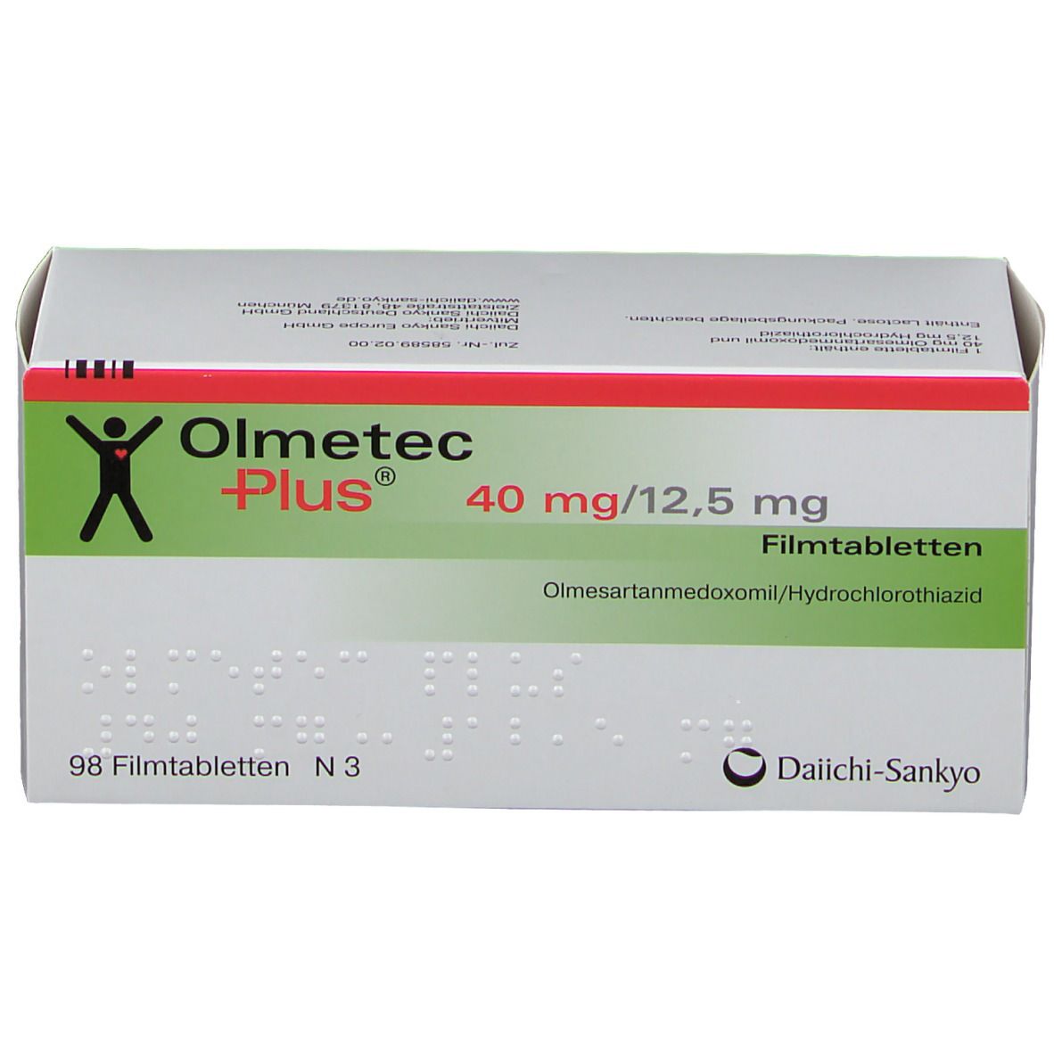 Olmetec Plus® 40 mg/12,5 mg