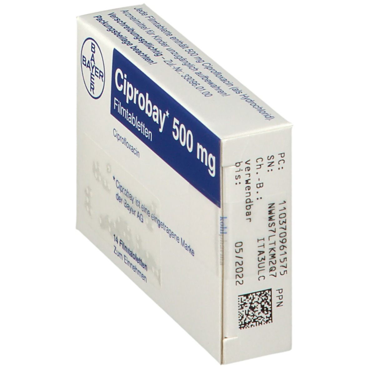 Ciprobay 500 Filmtabletten 14 St