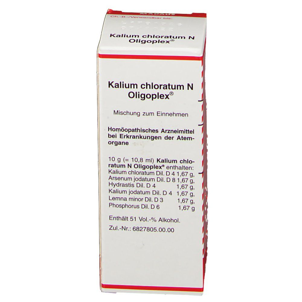 Kalium Chloratum N Oligoplex Liquidum