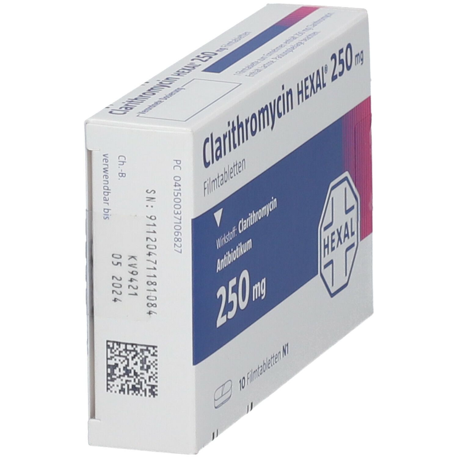 Clarithromycin HEXAL® 250 mg