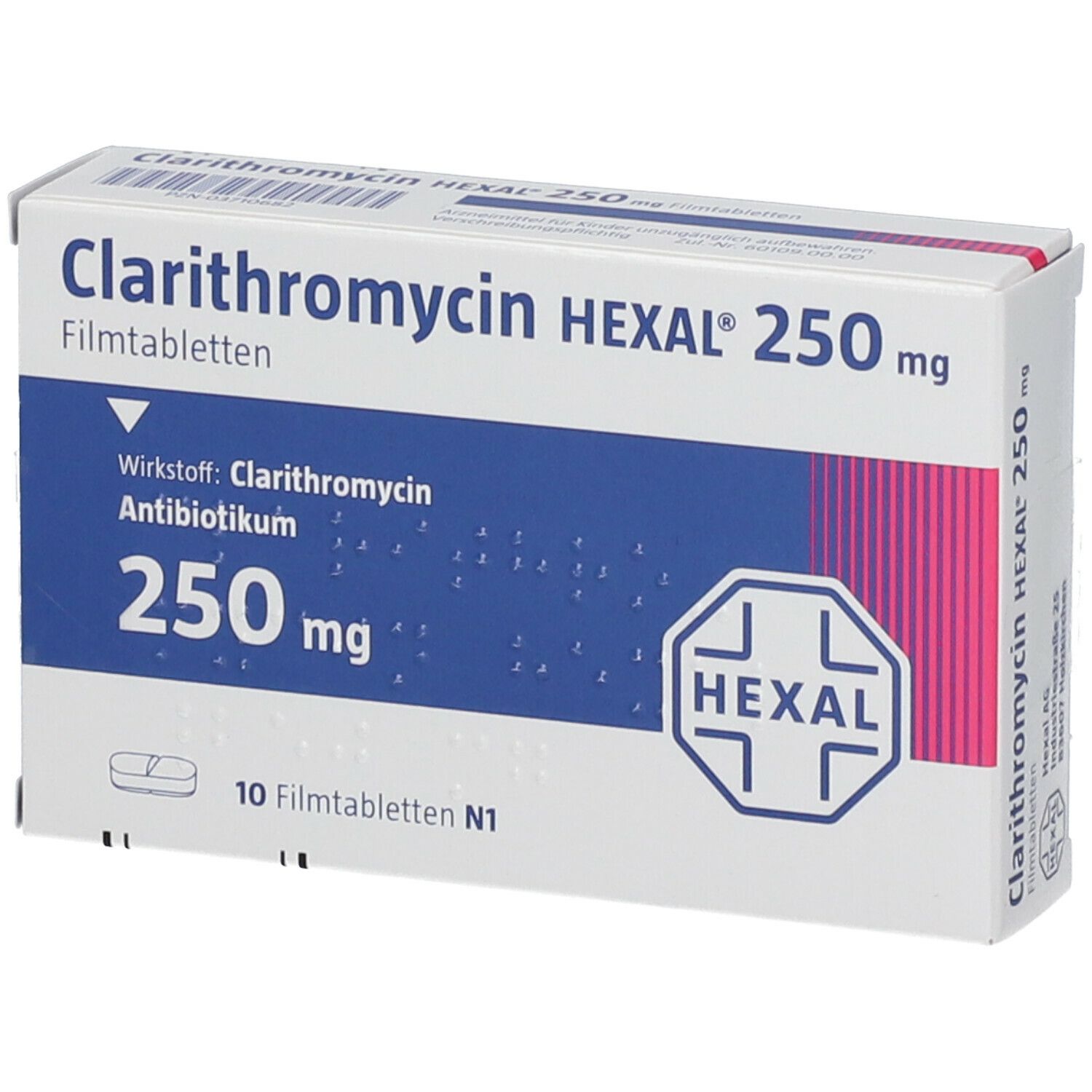 Clarithromycin HEXAL® 250 mg