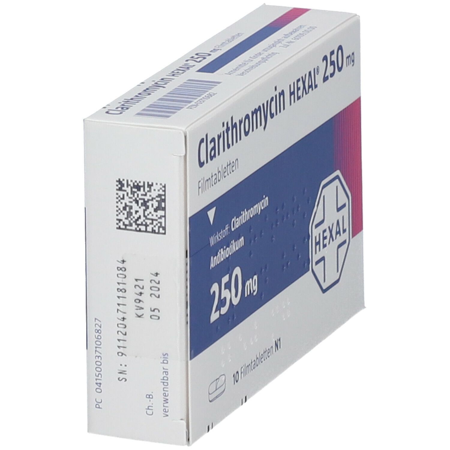 Clarithromycin HEXAL® 250 mg