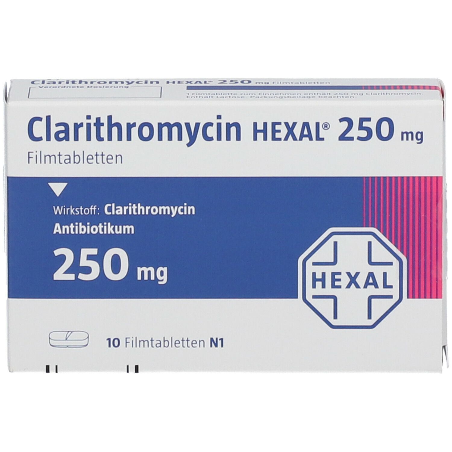 Clarithromycin HEXAL® 250 mg