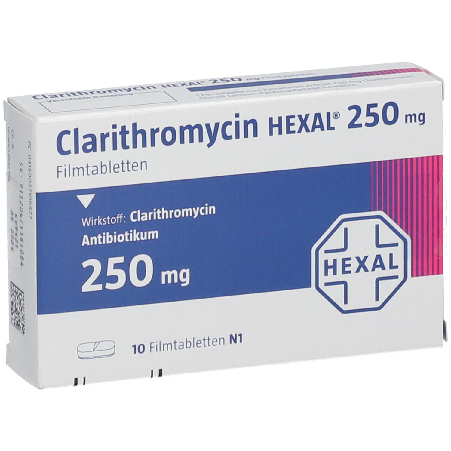 Clarithromycin HEXAL® 250 mg