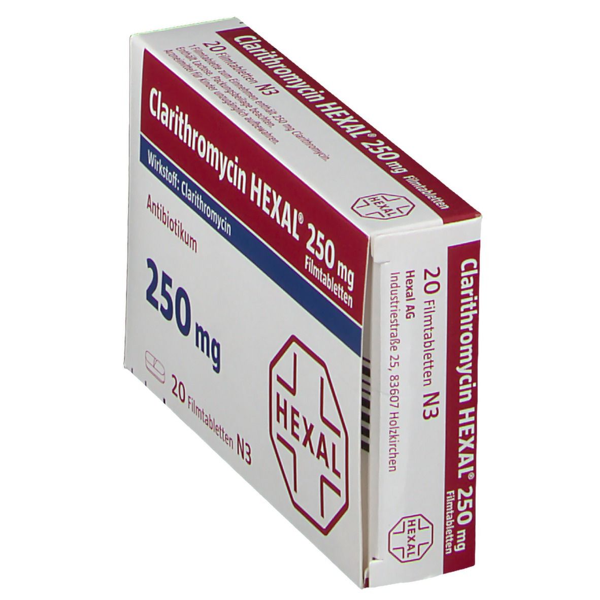 Clarithromycin HEXAL® 250 mg