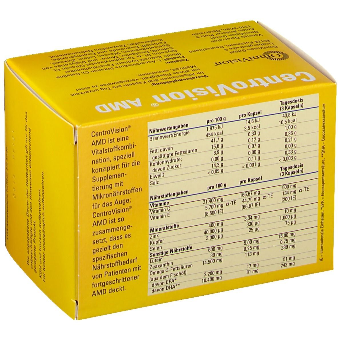 CentroVision® AMD Kapseln 90 St - Shop Apotheke