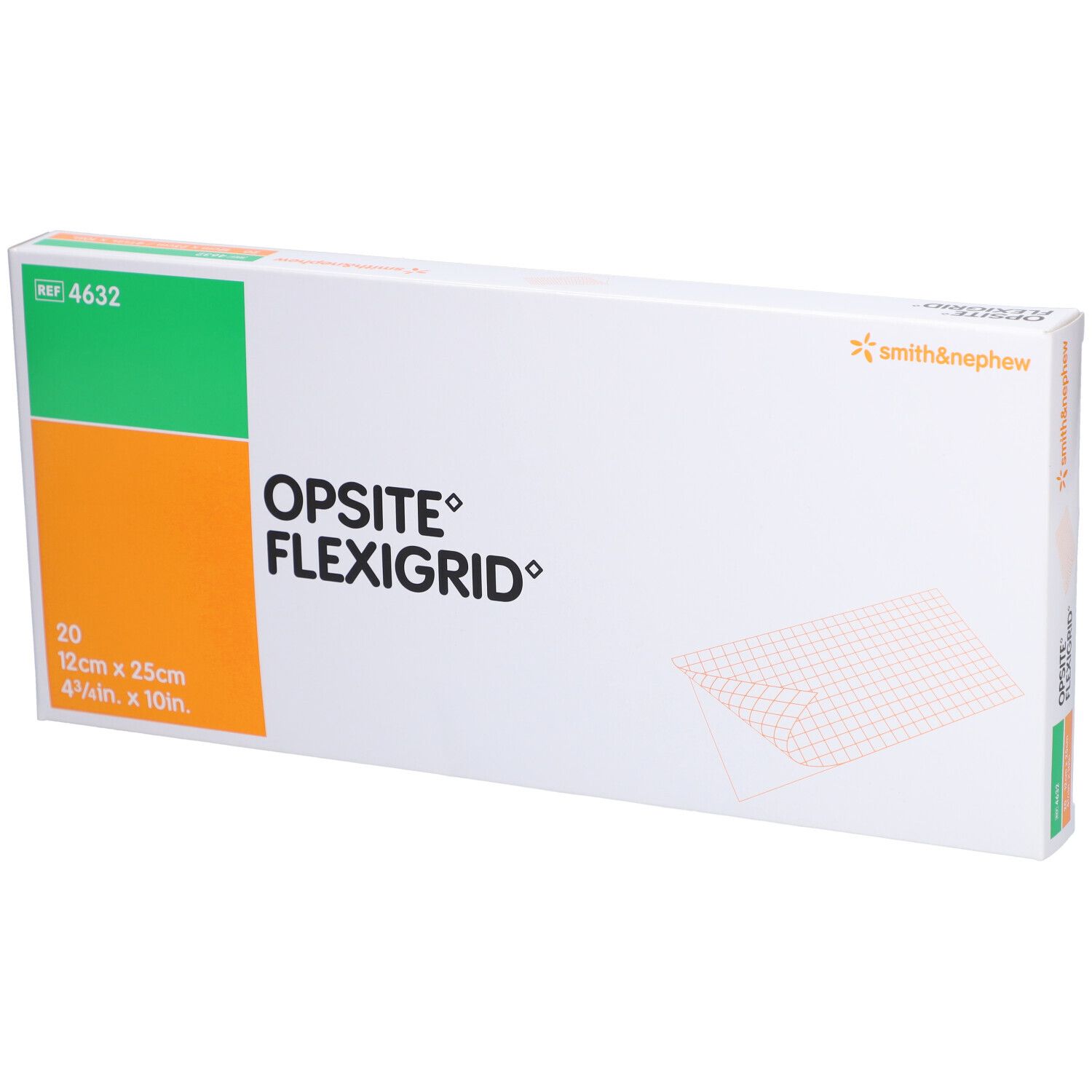 Smith & Nephew OPSITE Flexigrid Wundverband transparent 12 x 25 cm