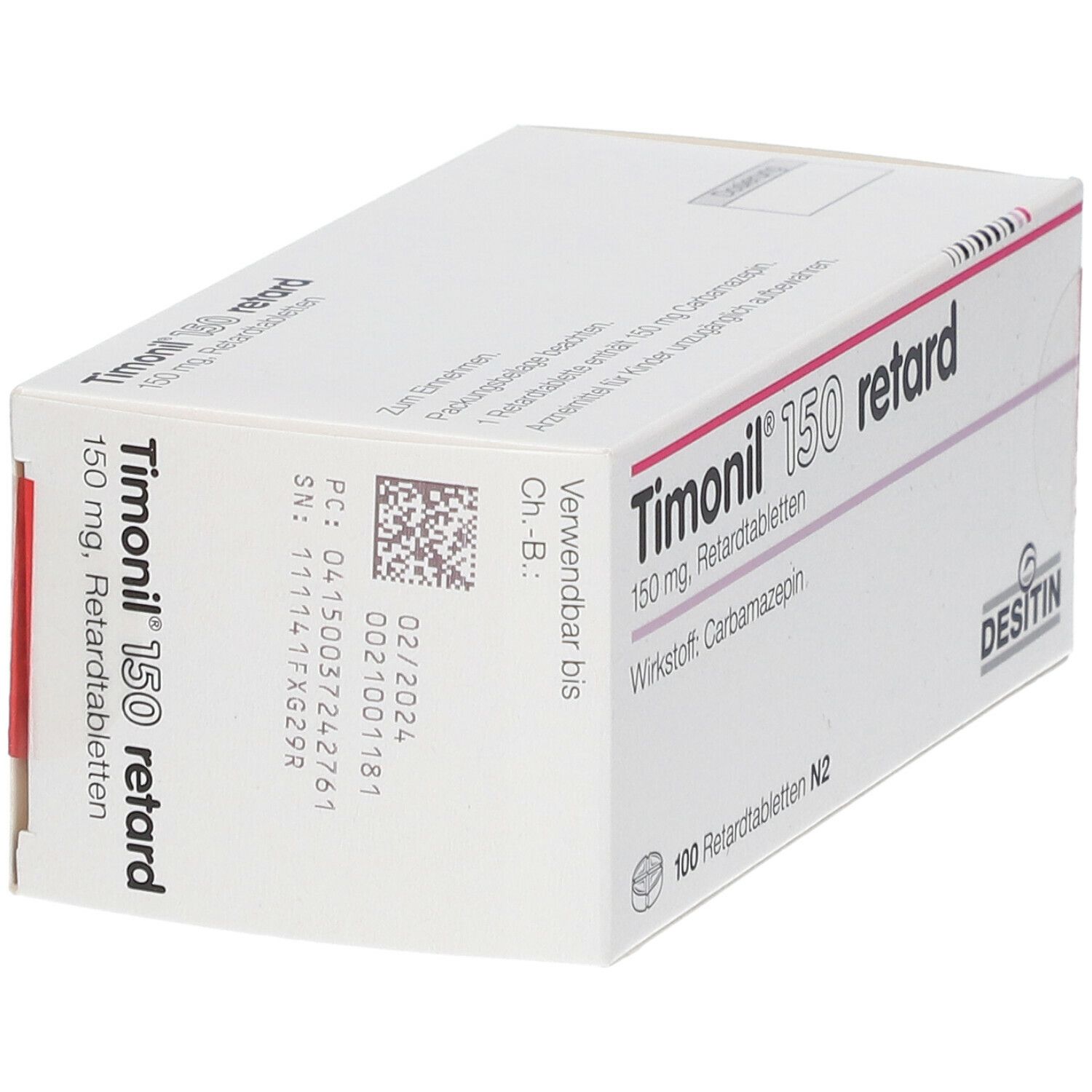 Timonil 150 retard Tabl. 100 St Retard-Tabletten