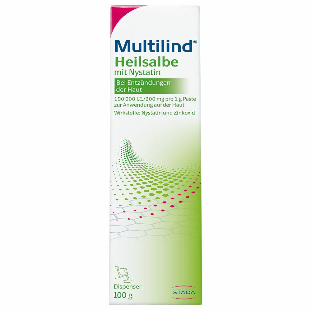 Multilind® Heilsalbe mit Nystatin im Spender - 2 Euro Cashback